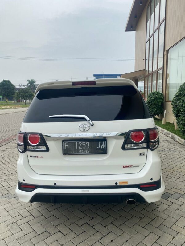 Fortuner VNT TRD 2015 Manual Bekas Pekanbaru