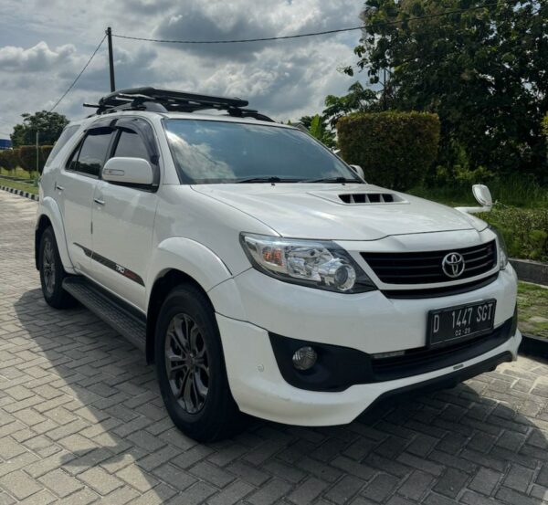 Fortuner VNT TRD 2015 Manual Bekas Pekanbaru