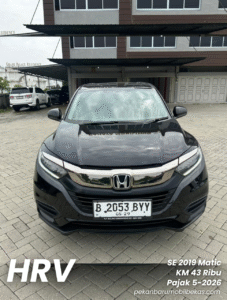 Honda HRV SE 2019 Matic Bekas Pekanbaru