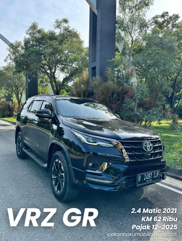 Toyota Fortuner VRZ GR 2021 Matic Bekas Pekanbaru